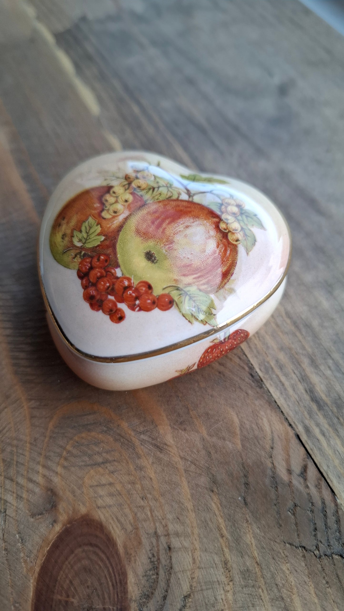 'Twat' Upcycled Heart Shaped Fruity Trinket Pot