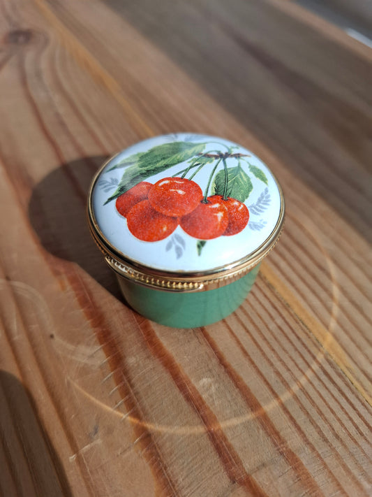 'Cunt' Upcycled Cherry Trinket Pot With Clasp
