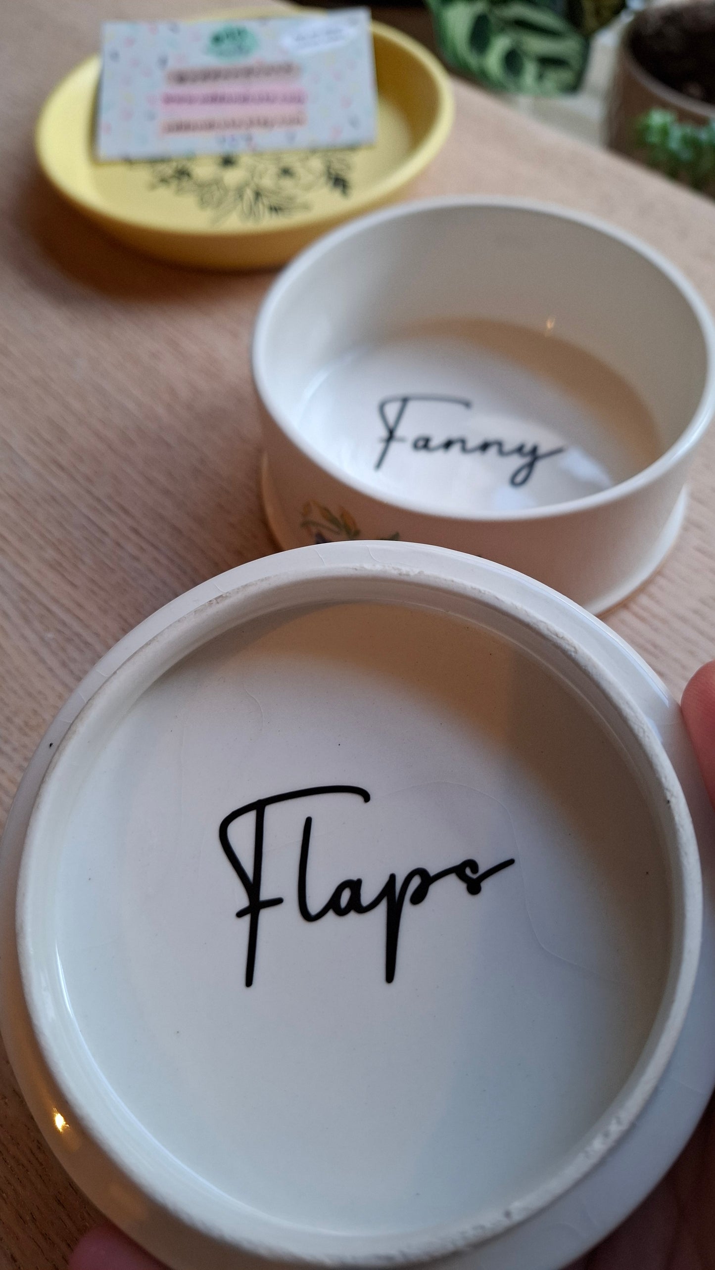 'Fanny Flaps' Upcycled Pretty Floral Trinket Pot