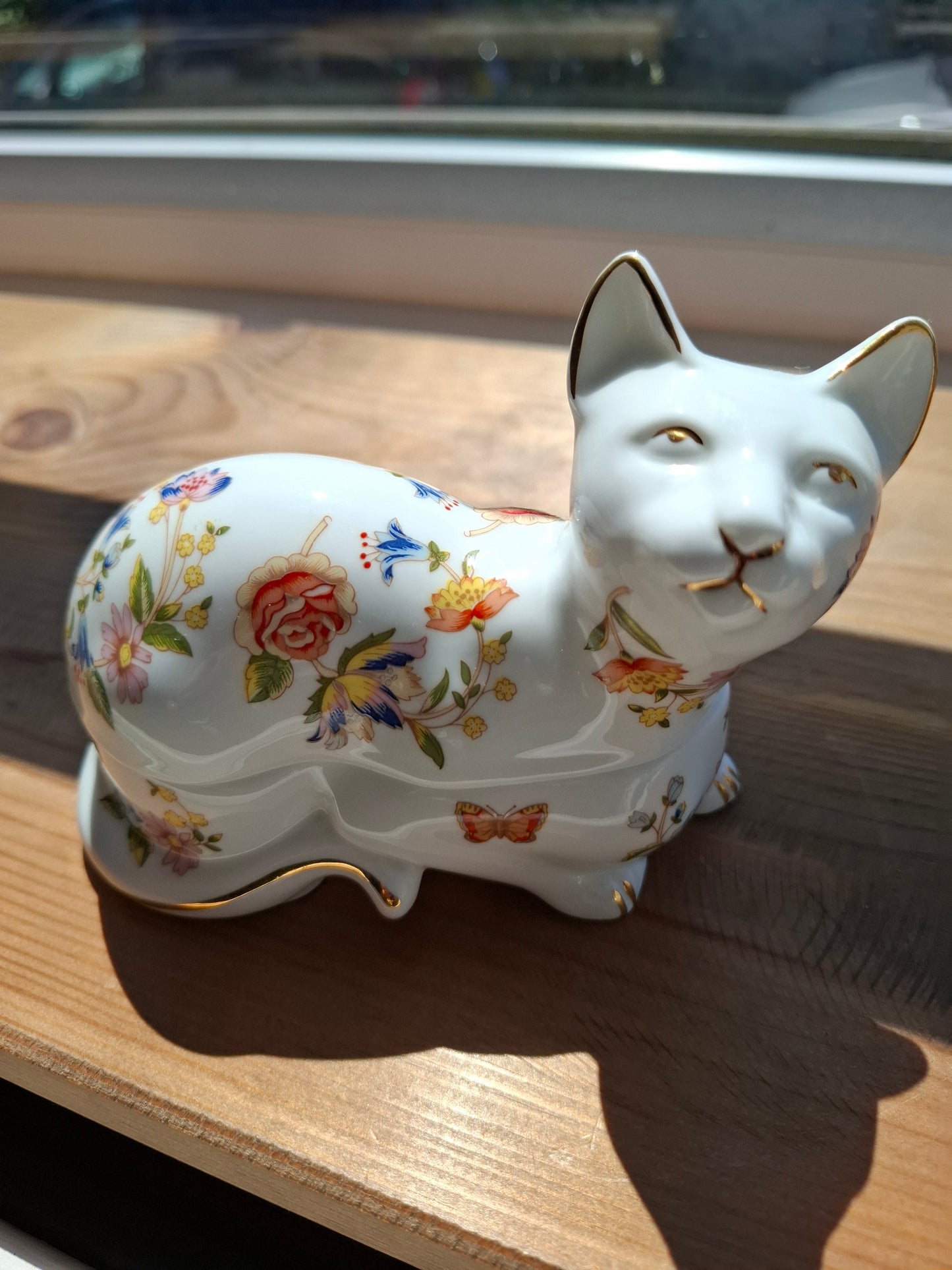 'Cunt' Large Pretty Cat Ceramic Trinket Pot