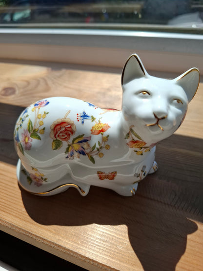 'Cunt' Large Pretty Cat Ceramic Trinket Pot
