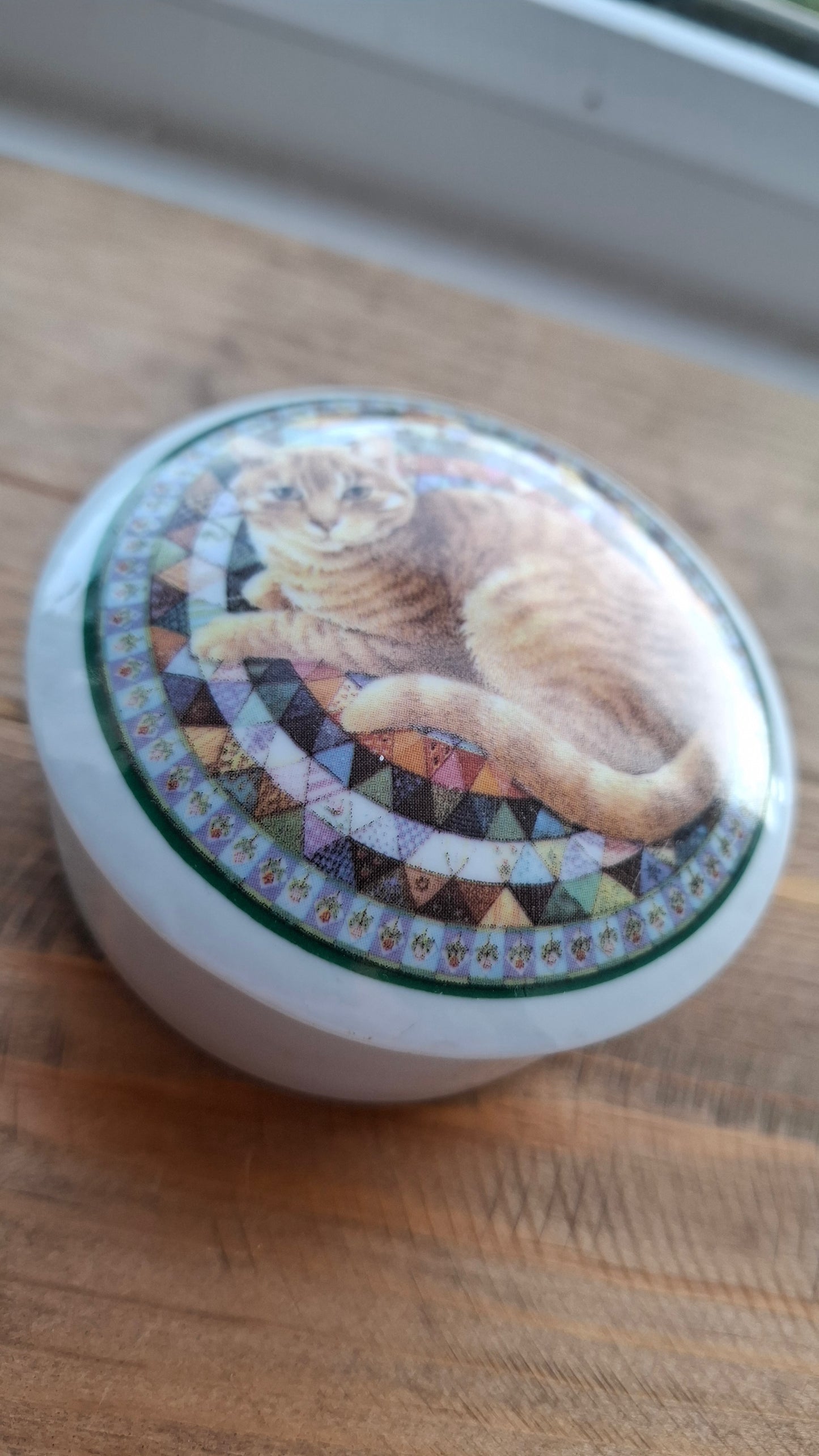 'Cunt' Upcycled Ceramic Cat Ashtray