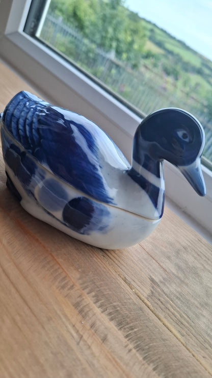 'Cunt' Upcycled Blue Duck Trinket Pot
