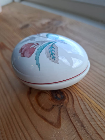 'Cunt' Upcycled Rose Egg Shaped Trinket Pot With Legs