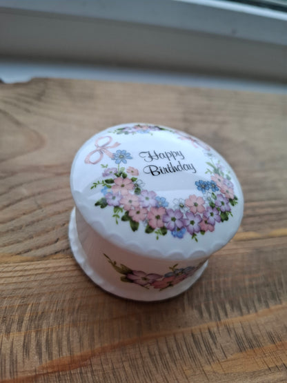 'Cunt' Upcycled Happy Birthday Trinket Pot
