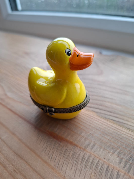 'Cunt' Upcycled Yellow Duck Trinket Pot