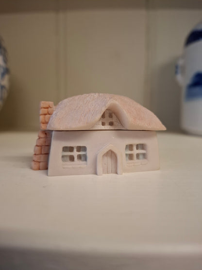 'Cunt' Upcycled TINY Pink Cottage Trinket Pot