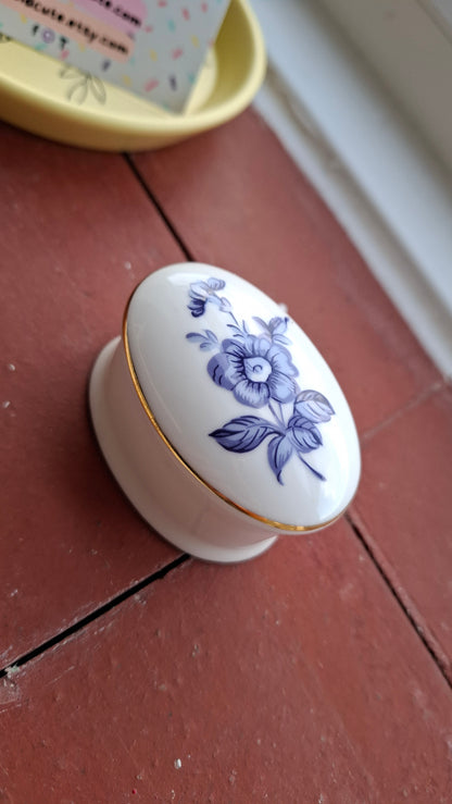 'Twat' Upcycled Oval Shaped Trinket Pot