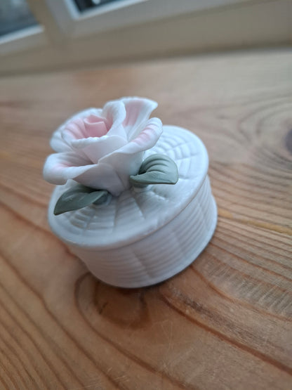 'Twat' Upcycled Rose Trinket Pot (DISCOUNTED)