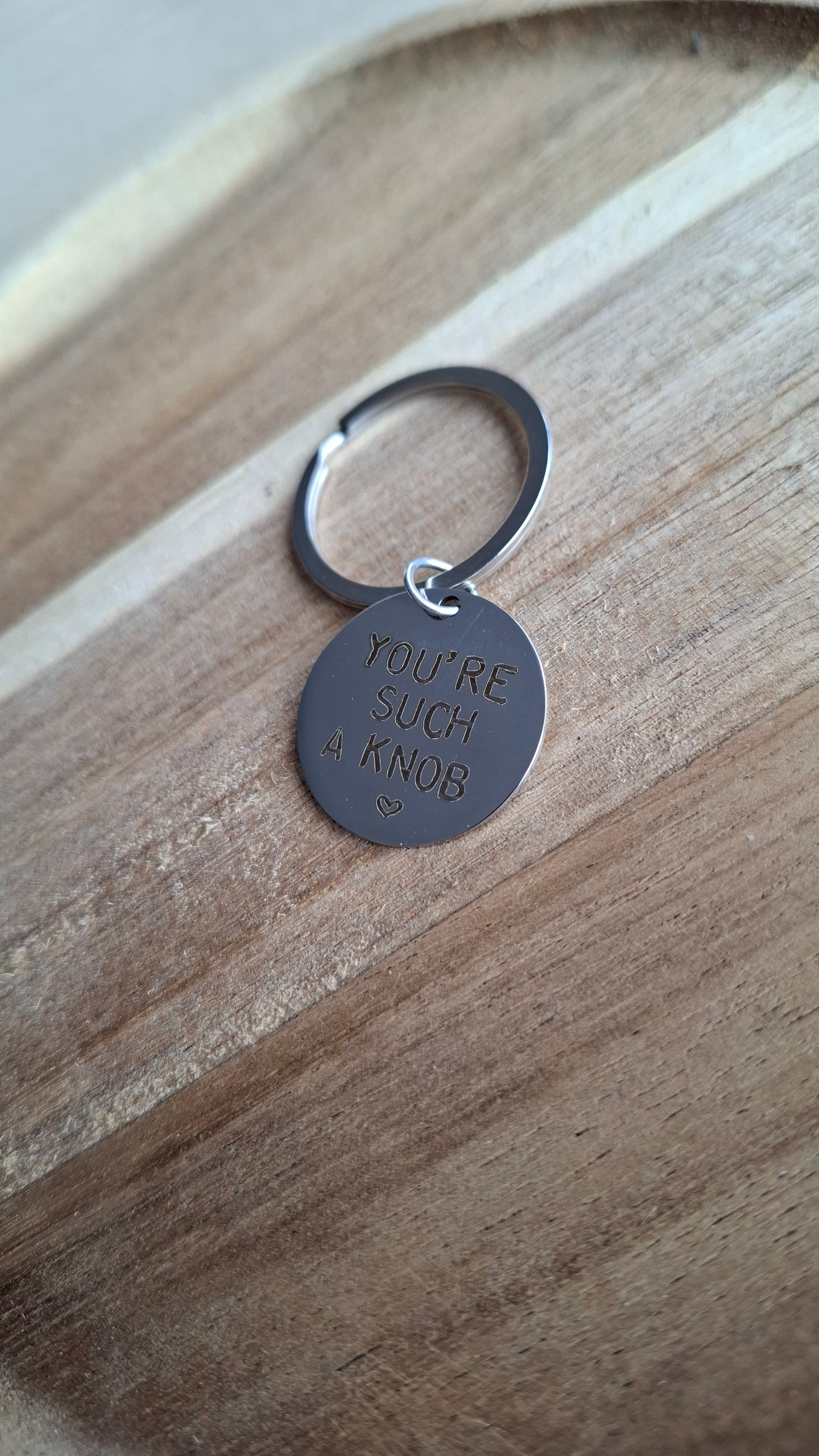 You're such a knob keyring