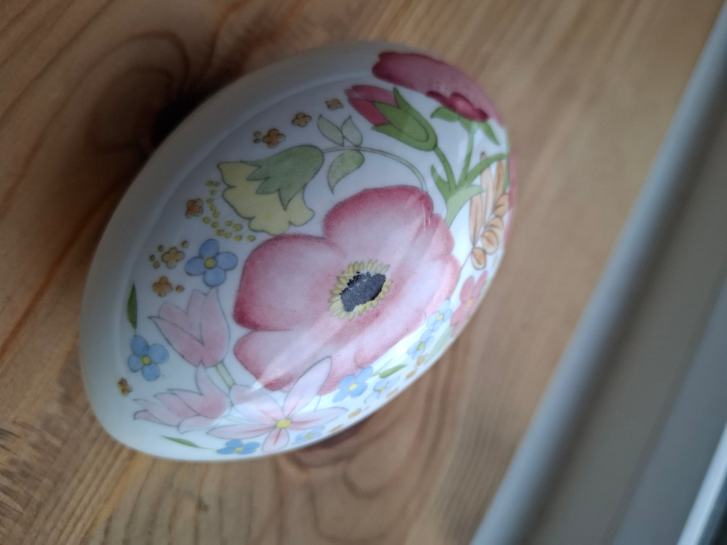 'Cunt' Upcycled Large Egg Shaped Cartoony Trinket Pot