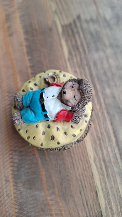 'Cunt' Upcycled Small Hedgehog Burger Trinket Pot