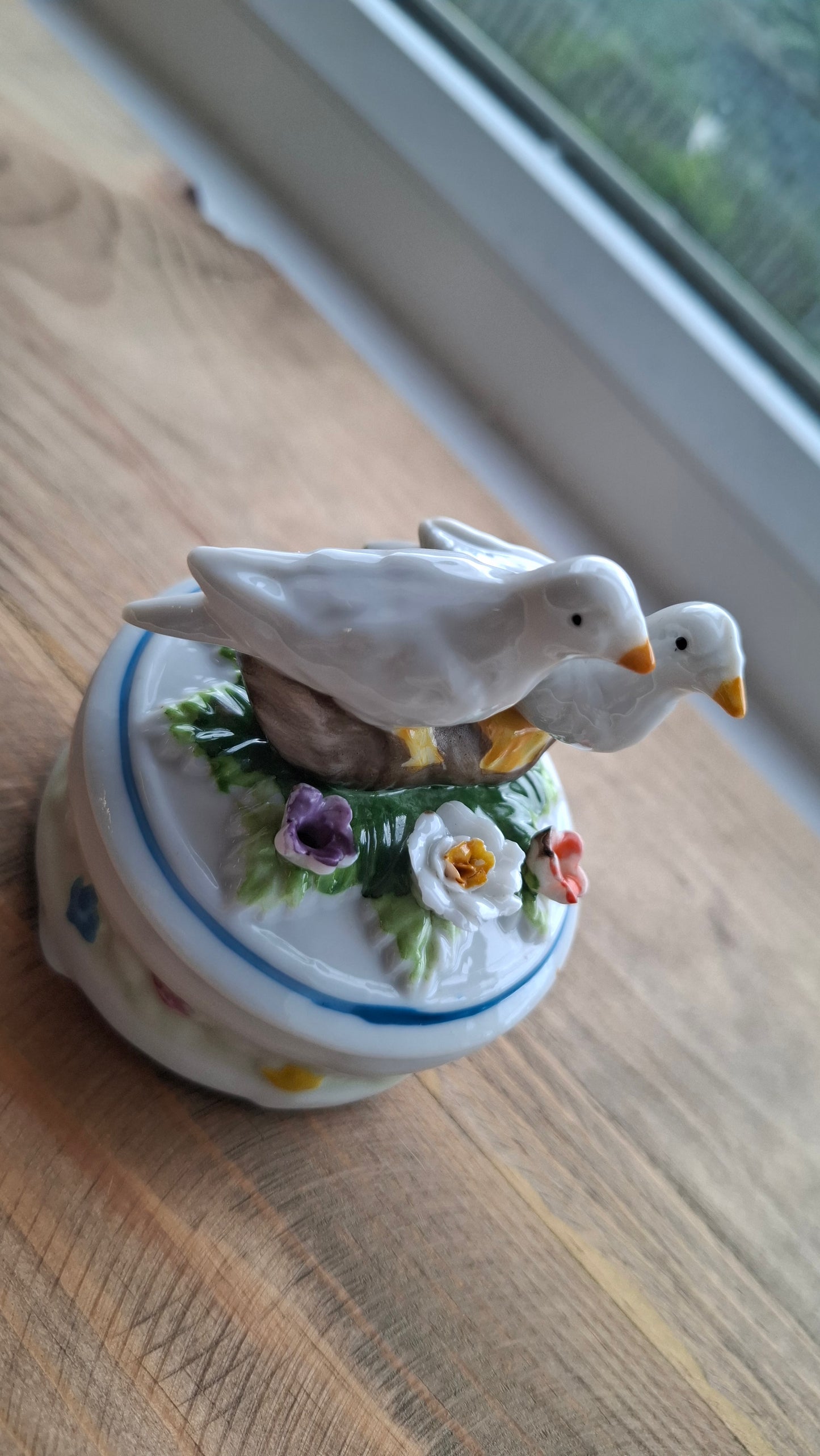 'Cunt' Upcycled Handpainted Birdy Trinket Pot