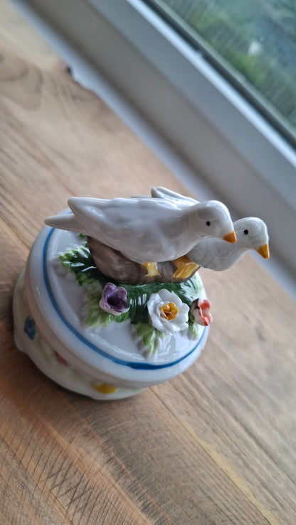 'Cunt' Upcycled Handpainted Birdy Trinket Pot