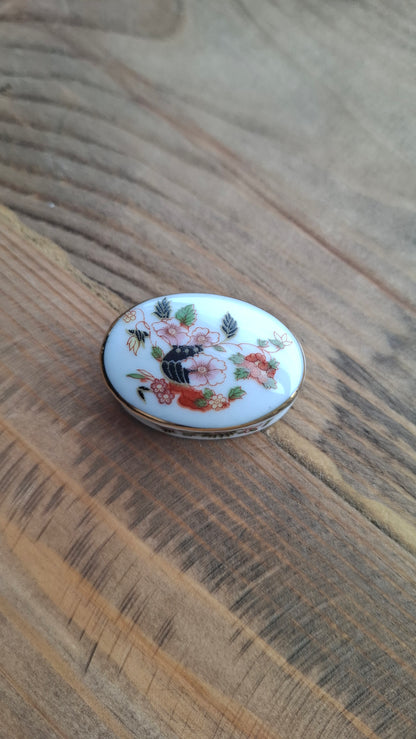 'Cunt' Upcycled TINY Oval Trinket Pot
