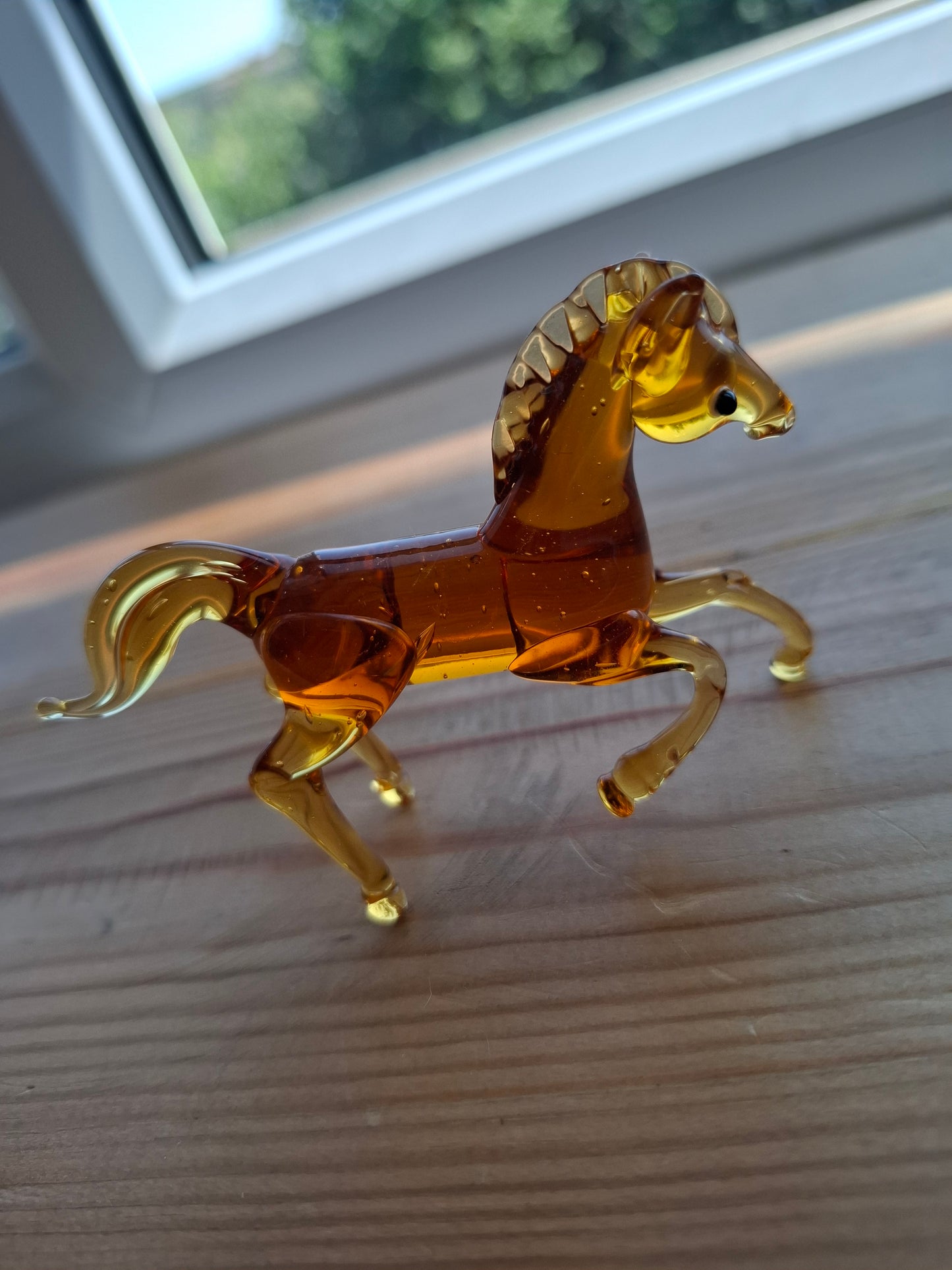 Glass Prancing Horse (CGB Giftware)