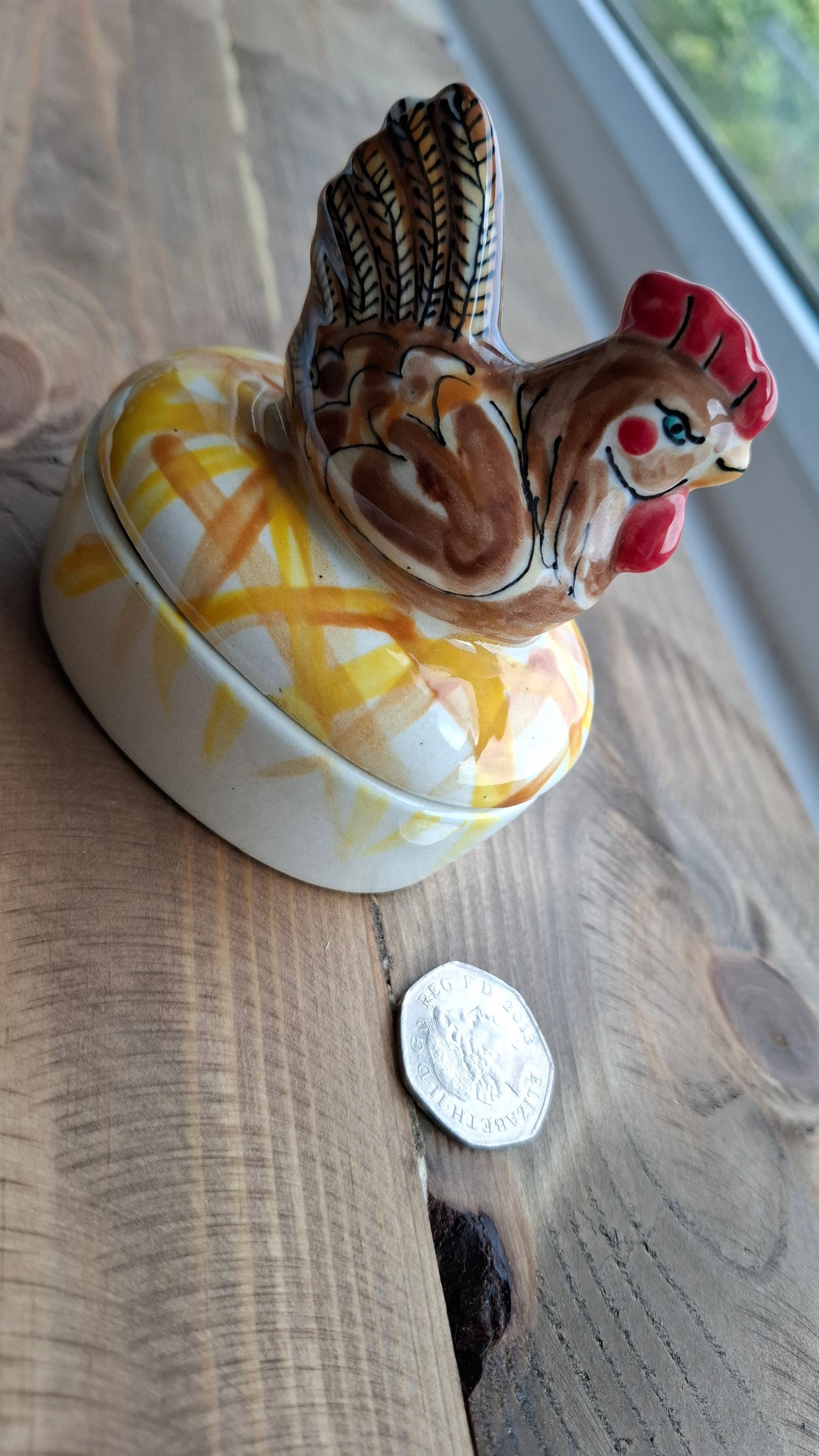 'Cunt' Upcycled Chicken Trinket Pot