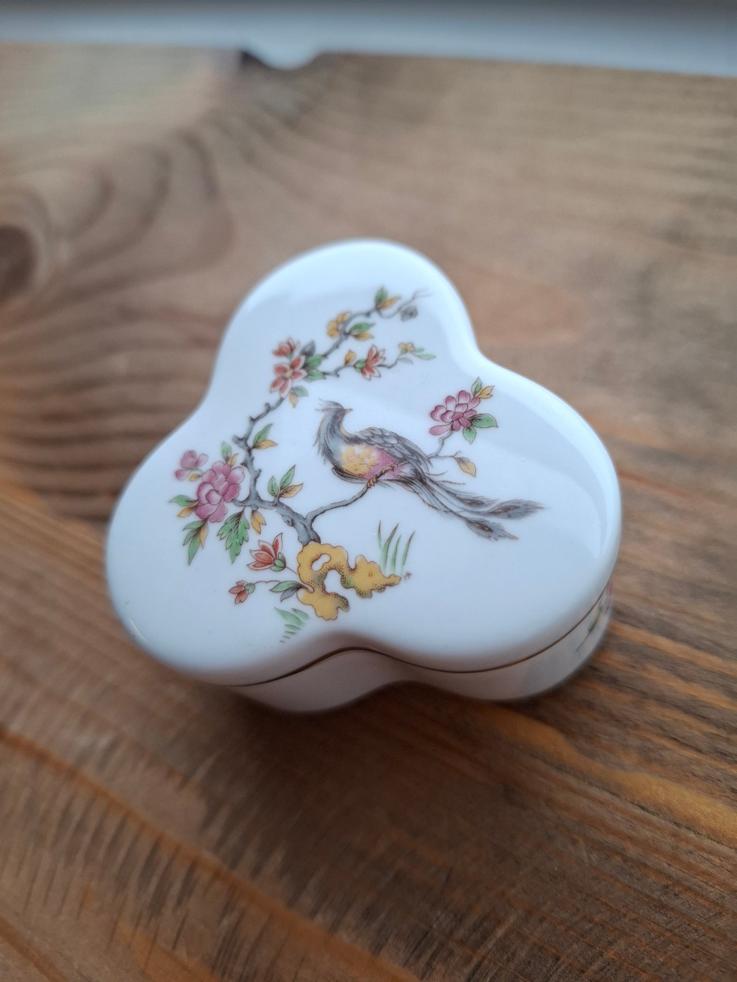 'Cunt' Upcycled Unusual Shaped Floral Birdy Trinket Pot