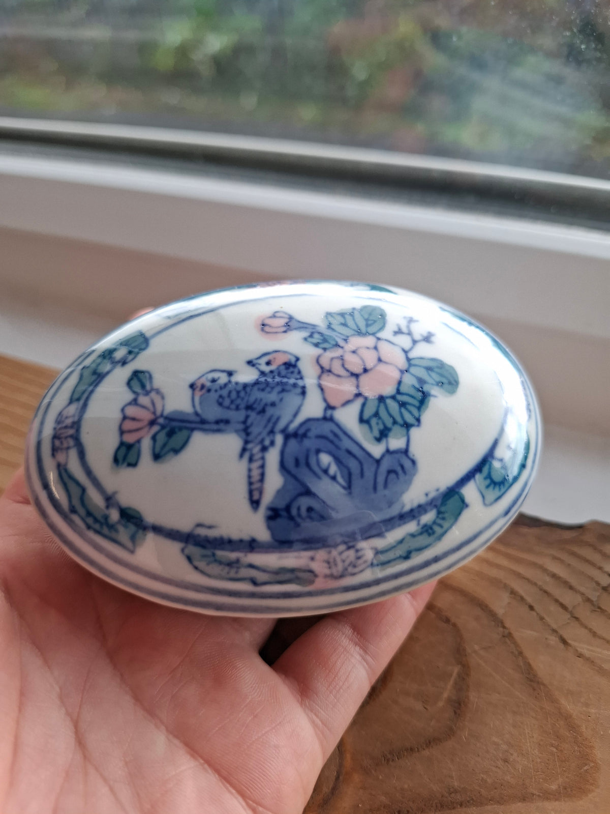 'Cunt' Upcycled Oval Shaped Birdy Trinket Pot