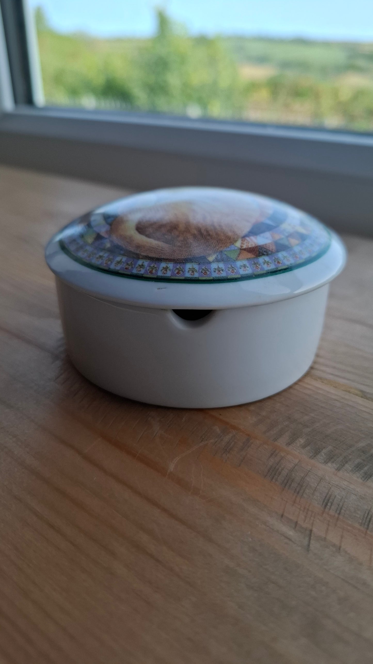 'Cunt' Upcycled Ceramic Cat Ashtray