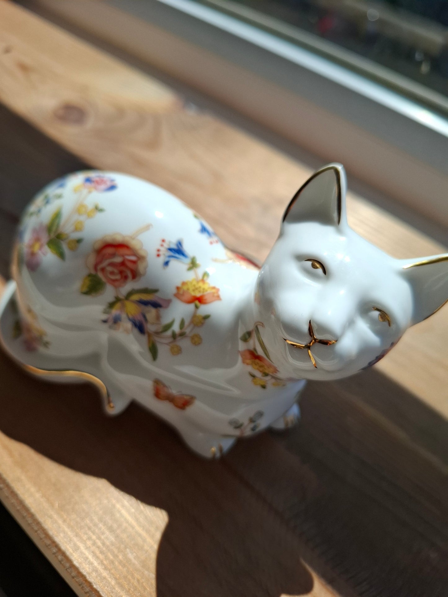 'Cunt' Large Pretty Cat Ceramic Trinket Pot