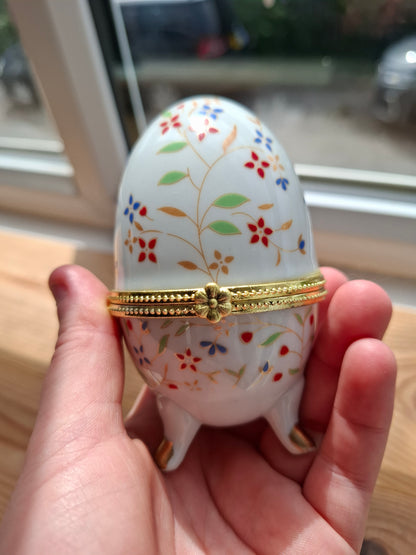 'Cunt' Upcycled Fancy Egg Trinket Pot With Legs