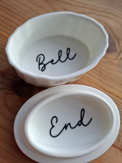 'Bell End' Upcycled Wild Strawberry Trinket Pot