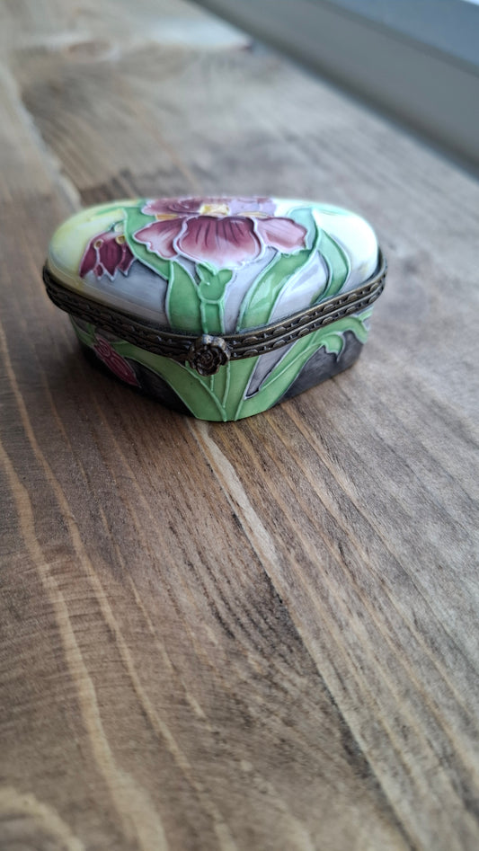 'Cunt' Upcycled Fancy Floral Trinket Pot