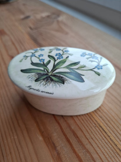 'Wanker' Upcycled Oval Flower Trinket Pot