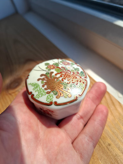'Twat' Upcycled Small Octagonal Shaped Trinket Pot