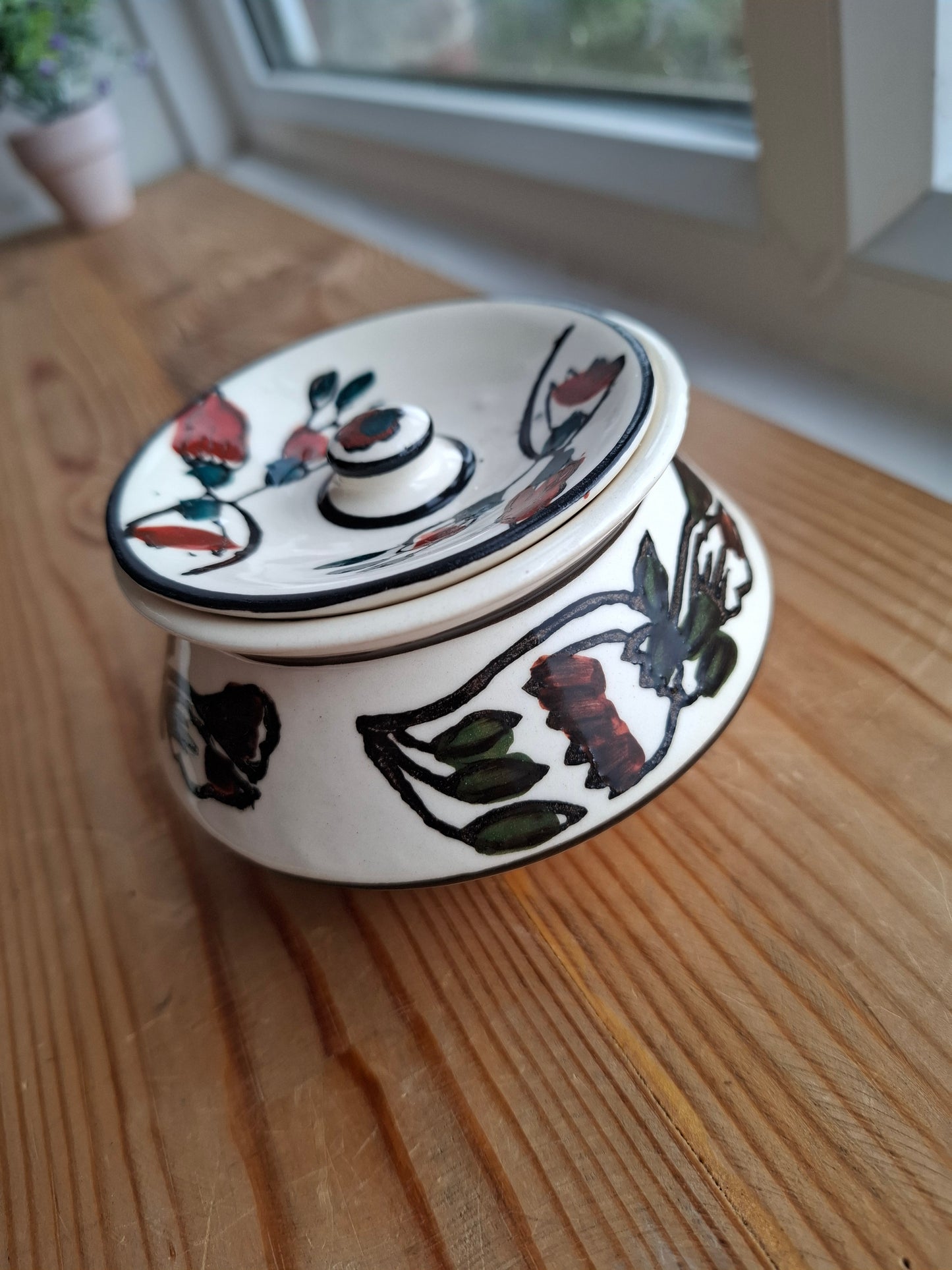 'Cunt' Upcycled Chunky Lidded Pot