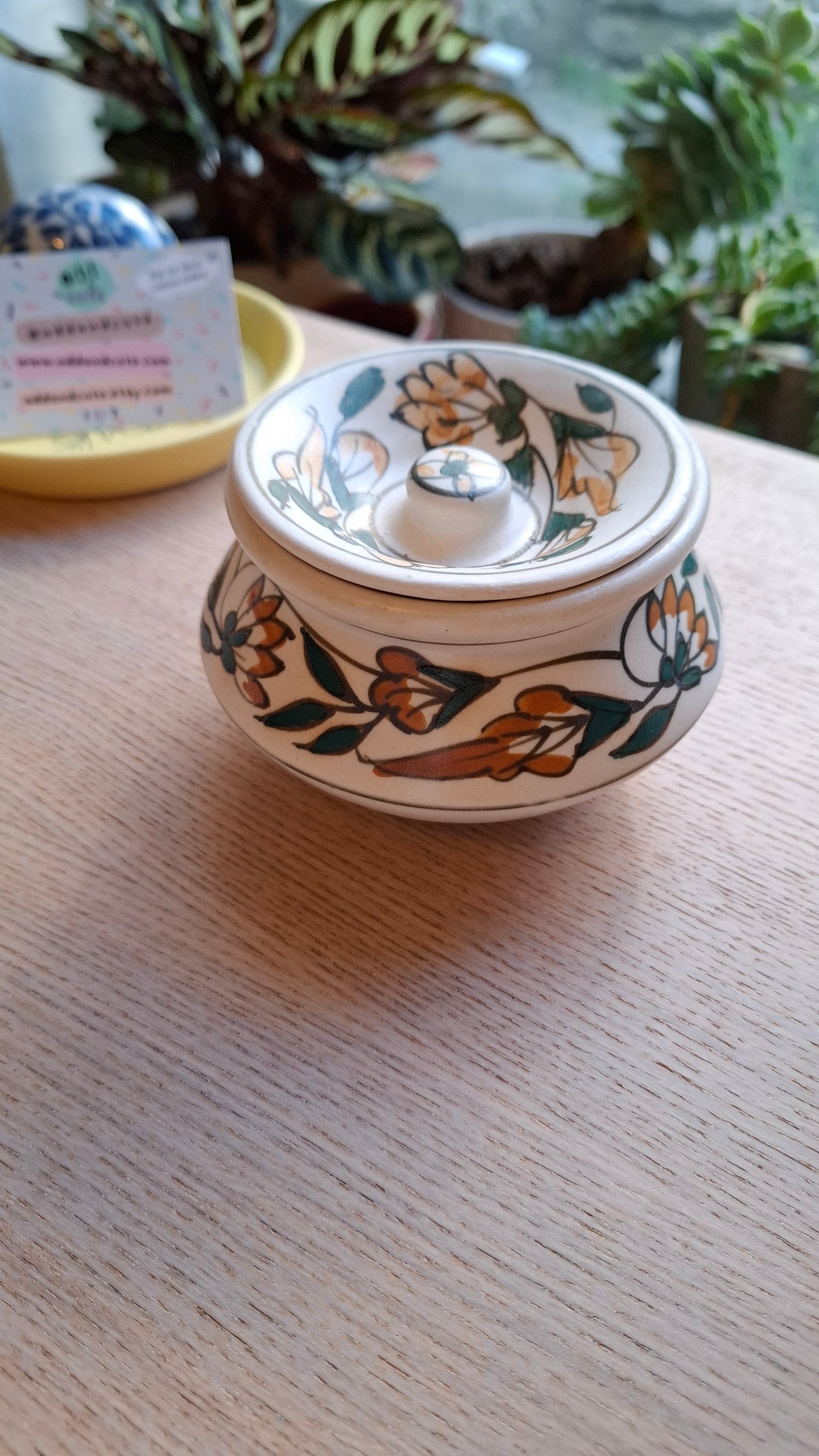 'Cunt' Upcycled Chunky Lidded Pot