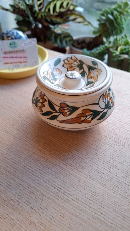 'Cunt' Upcycled Chunky Lidded Pot