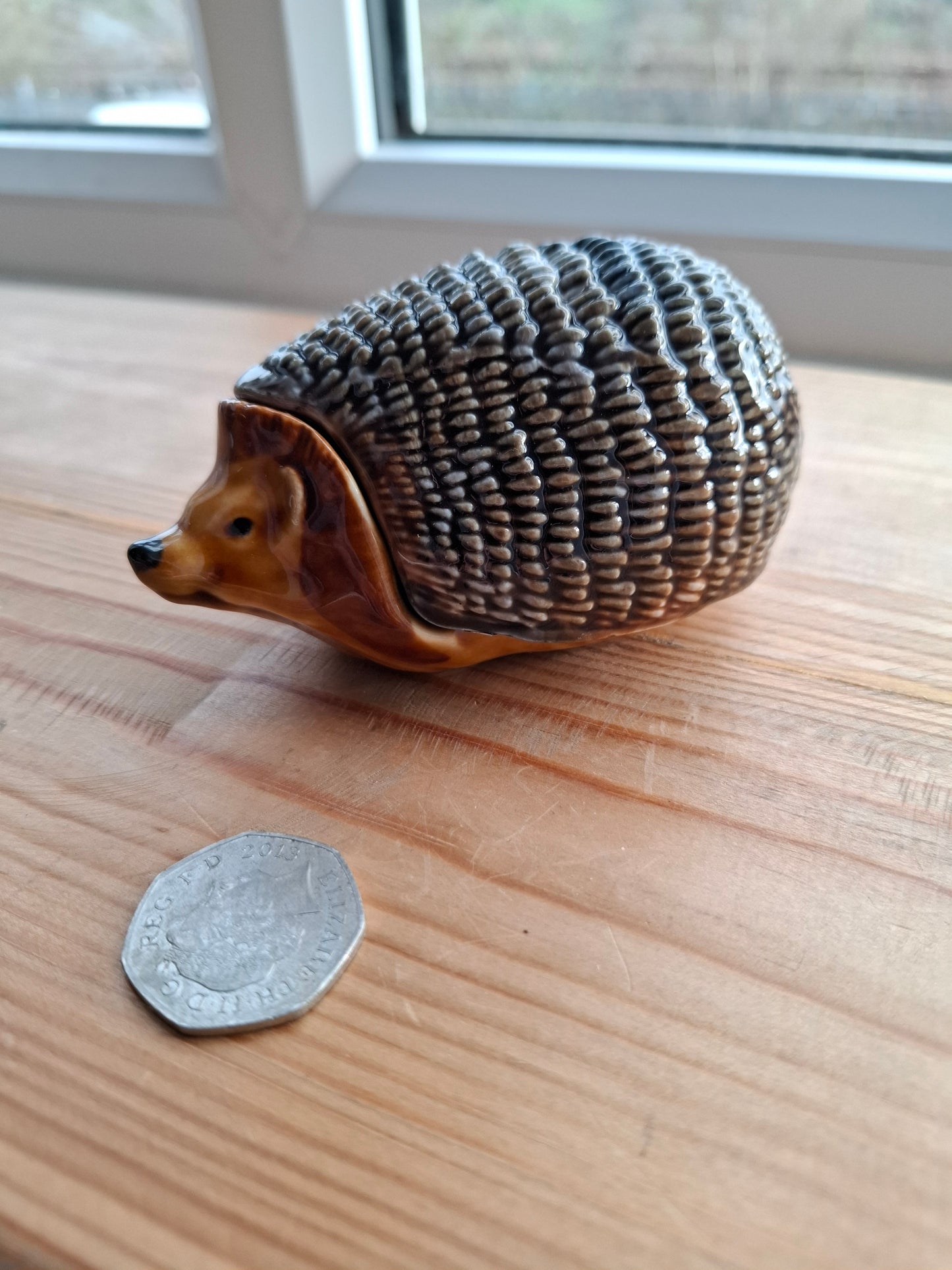 'Prick' Upcycled Wade Hedgehog Trinket Pot