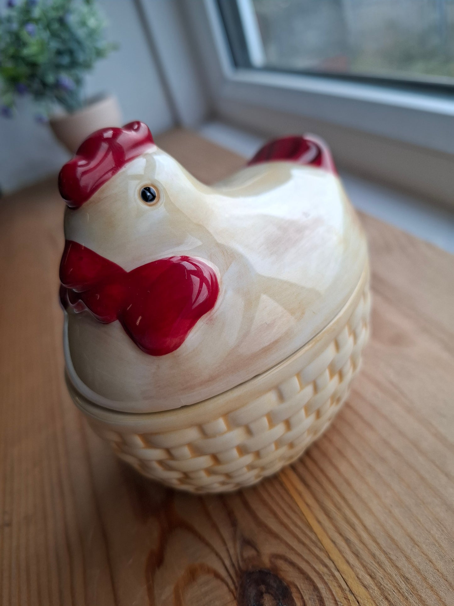 'Cunt' Upcycled Chicken Ceramic Pot