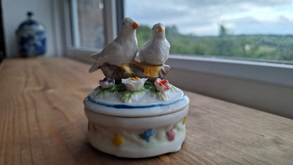 'Cunt' Upcycled Handpainted Birdy Trinket Pot