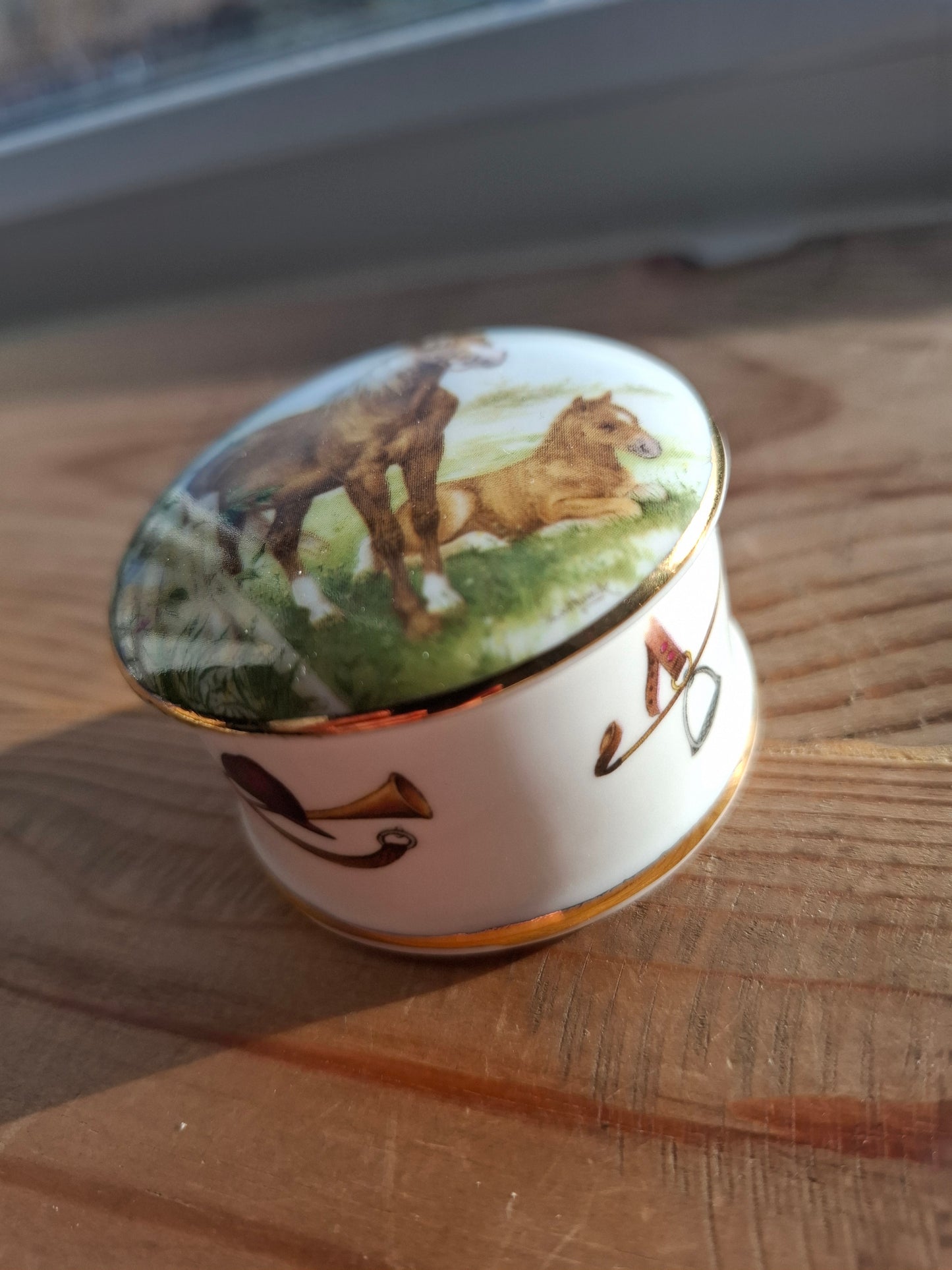 'Twat' Upcycled Small Horse Trinket Pot