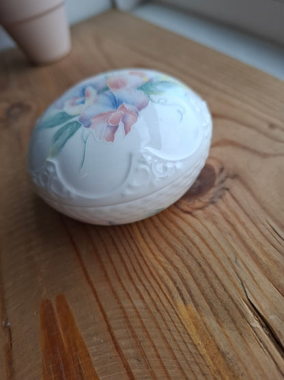 'Bum Hole' Upcycled Pretty Pastel Trinket Pot