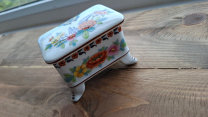 'Fanny Flaps' Upcycled Chest Style Trinket Pot