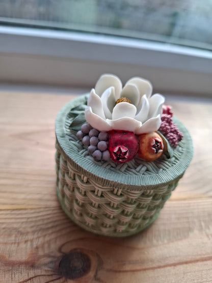 'Twat' Upcycled Flower/Fruit Trinket Pot