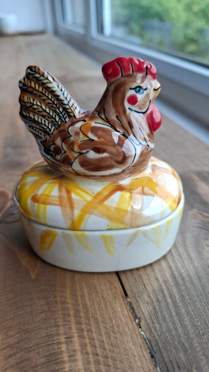 'Cunt' Upcycled Chicken Trinket Pot