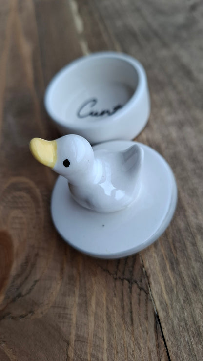 'Cunt' Upcycled Little Duck Trinket Pot