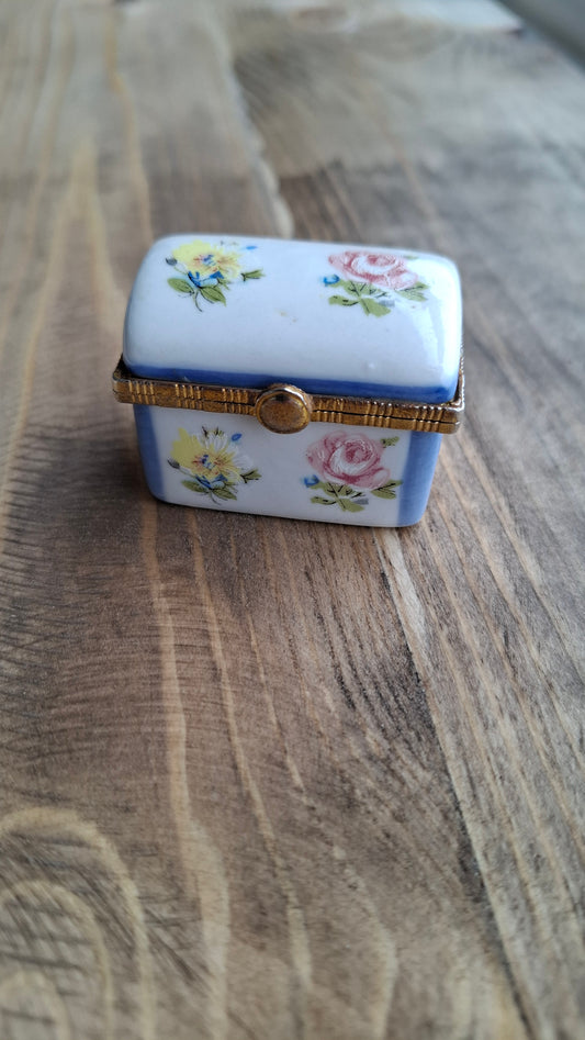 'Cunt' Upcycled Floral Chest Trinket Pot