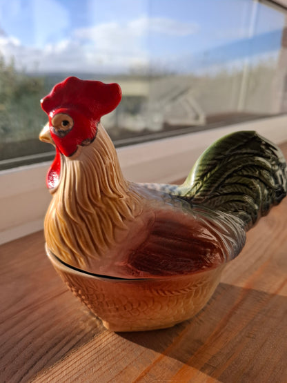 'Cunt' Upcycled Fancy Chicken Ceramic Pot
