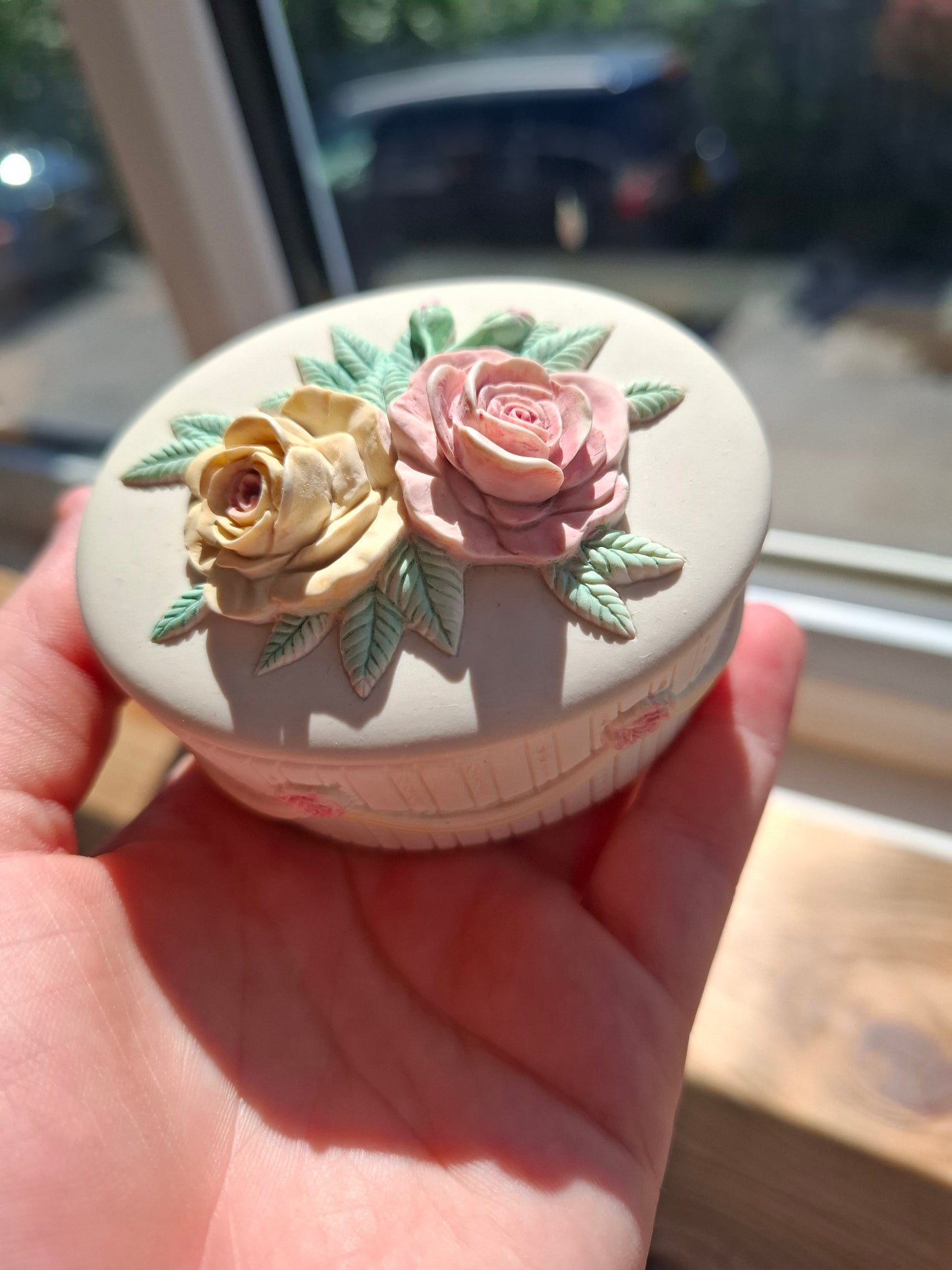 'Cunt' Rose Oval Shaped Trinket Pot