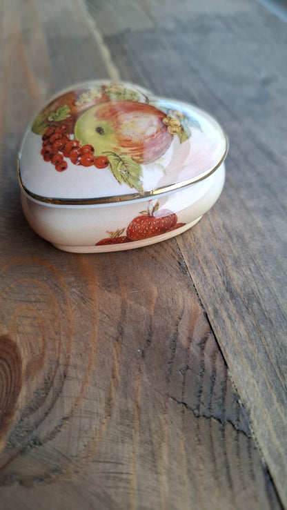 'Twat' Upcycled Heart Shaped Fruity Trinket Pot