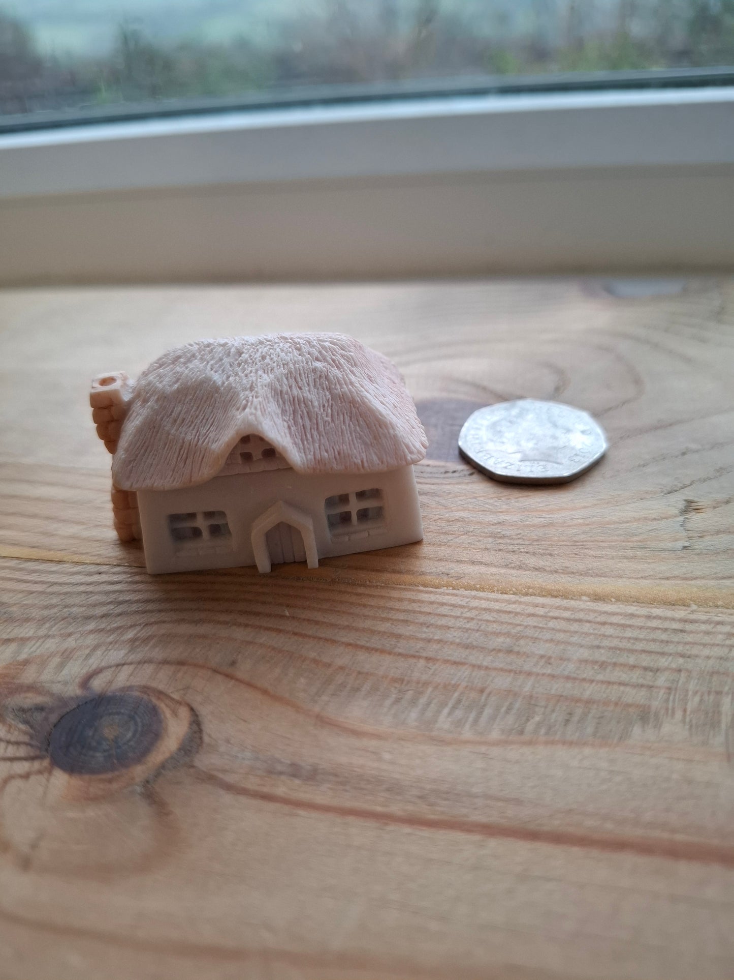 'Cunt' Upcycled TINY Pink Cottage Trinket Pot