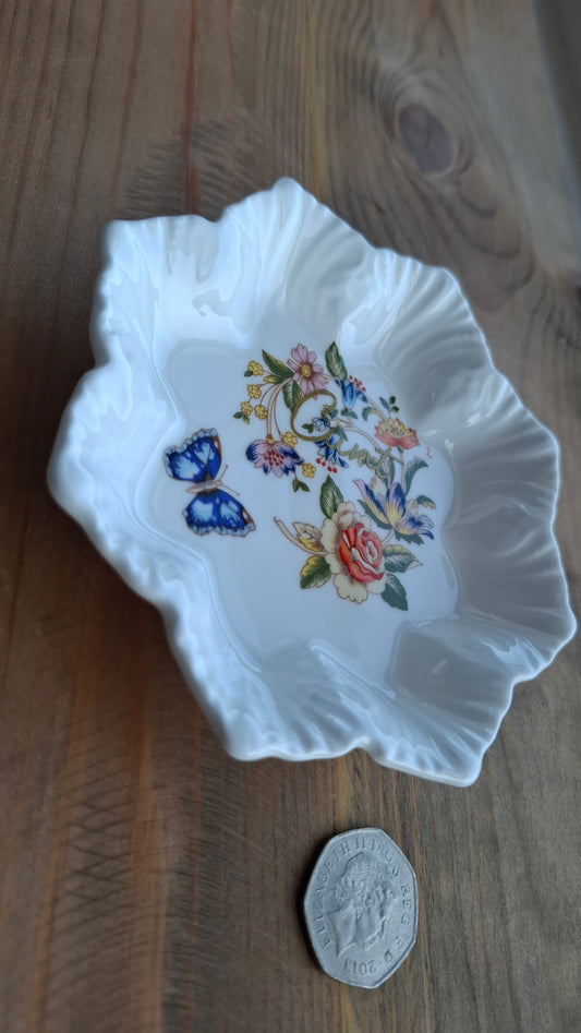 'Cunt' Upcycled Frilly Flower Shape Trinket Dish