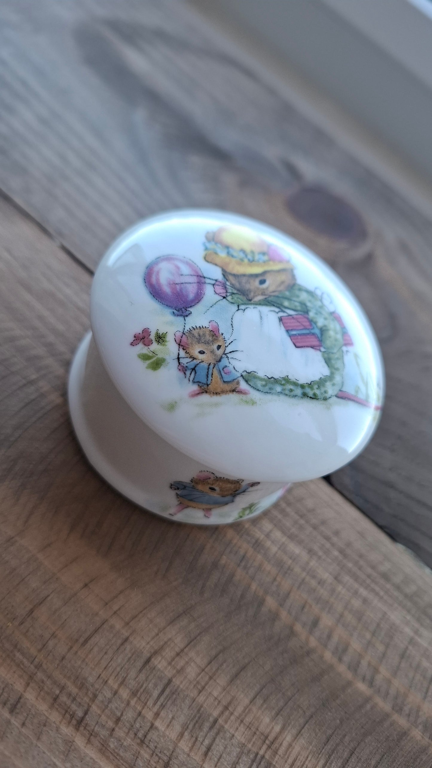 'Cunt' Upcycled Cute Mouse Trinket Pot