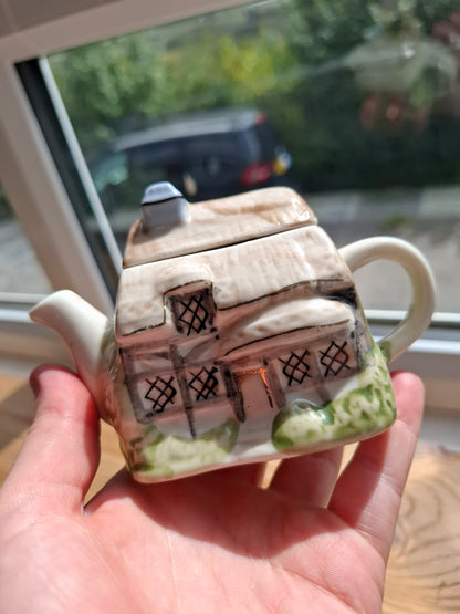 'Cunt' Upcycled Little Cottage Teapot Trinket Pot